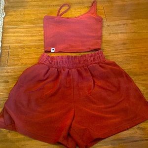 Five Dancewear top and shorts